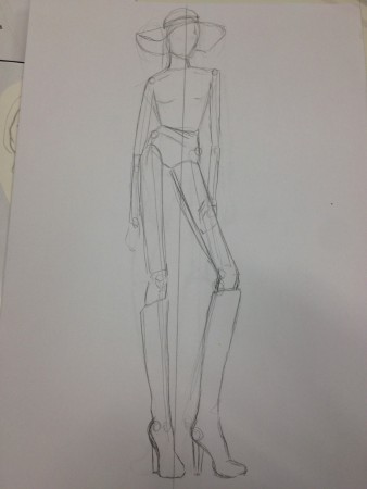 Full body drawing